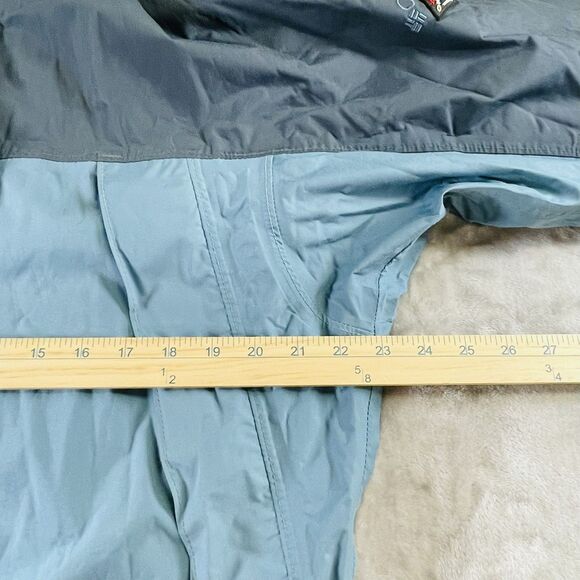 Columbia Omnitech Jacket Women's Small Blue Packaway Hood - Picture 11 of 16